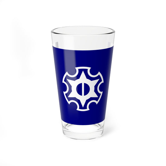 Flag of Nakatonbetsu Hokkaido (Japan) Pint Glass 16oz