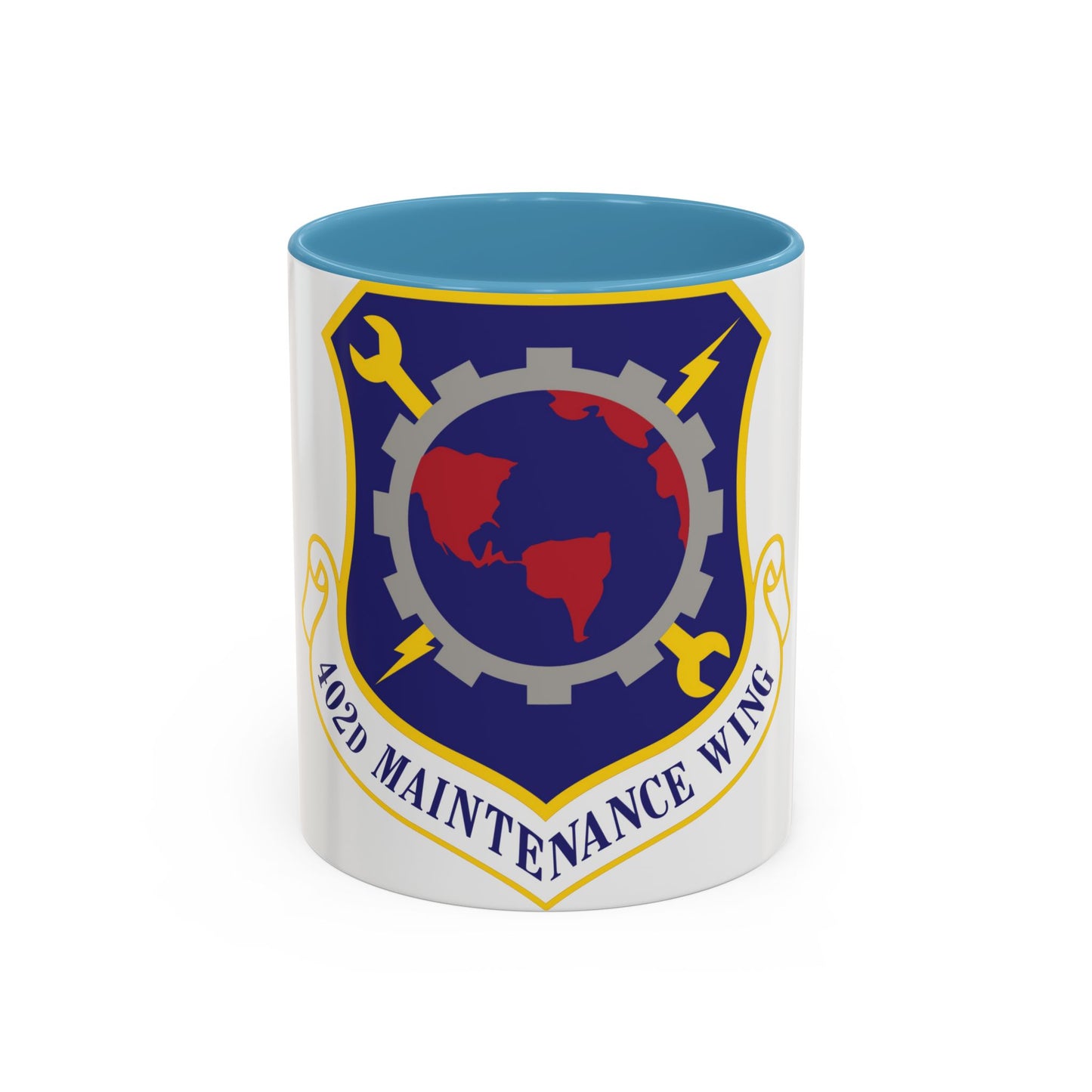 402d Maintenance Wing (U.S. Air Force) Accent Coffee Mug