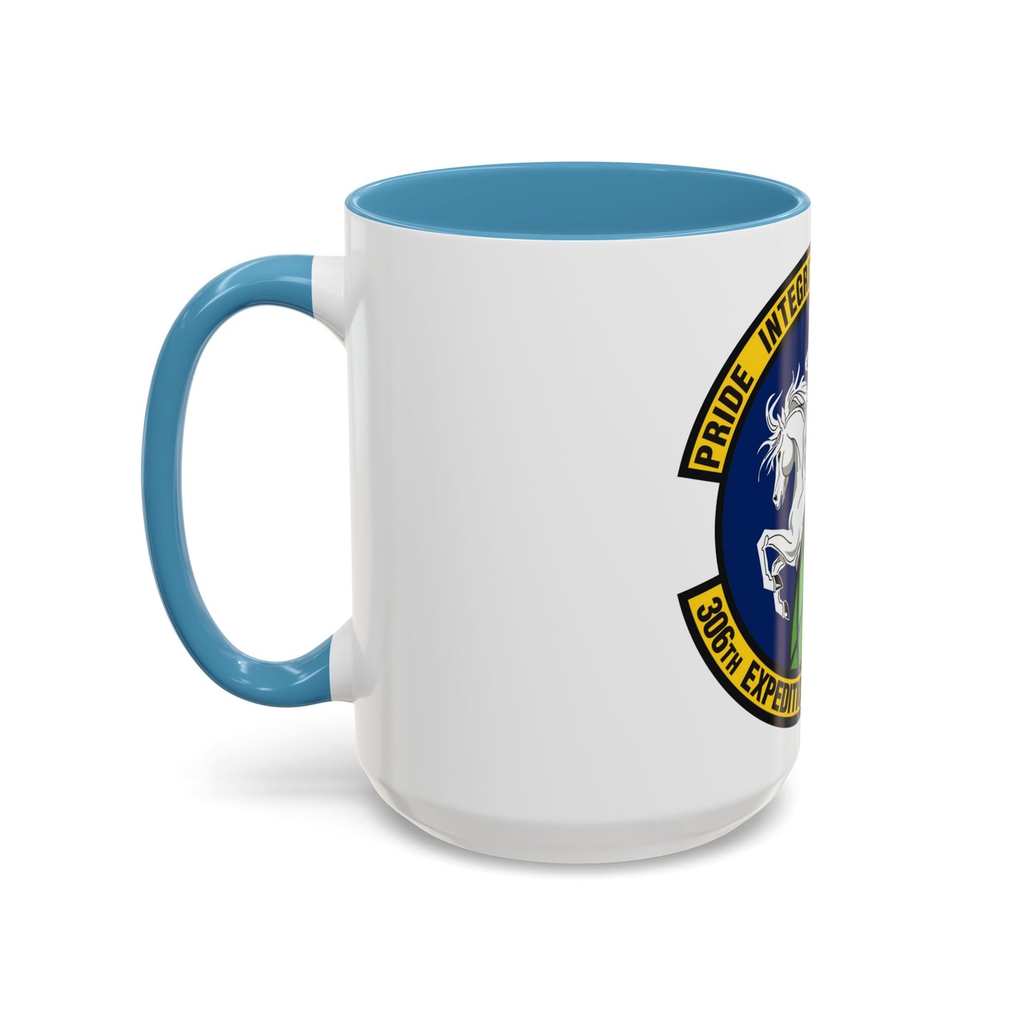 306th Expeditionary Airlift Squadron (U.S. Air Force) Accent Coffee Mug