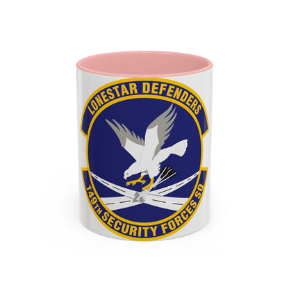 149th Security Forces Squadron (U.S. Air Force) Accent Coffee Mug