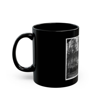Brandy Station, Va. Camp At Army Of The Potomac Headquarters; Zouaves In Foreground (U.S. Civil War) Black Coffee Mug