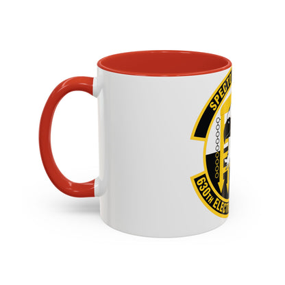 630th Electronic Systems Squadron (U.S. Air Force) Accent Coffee Mug