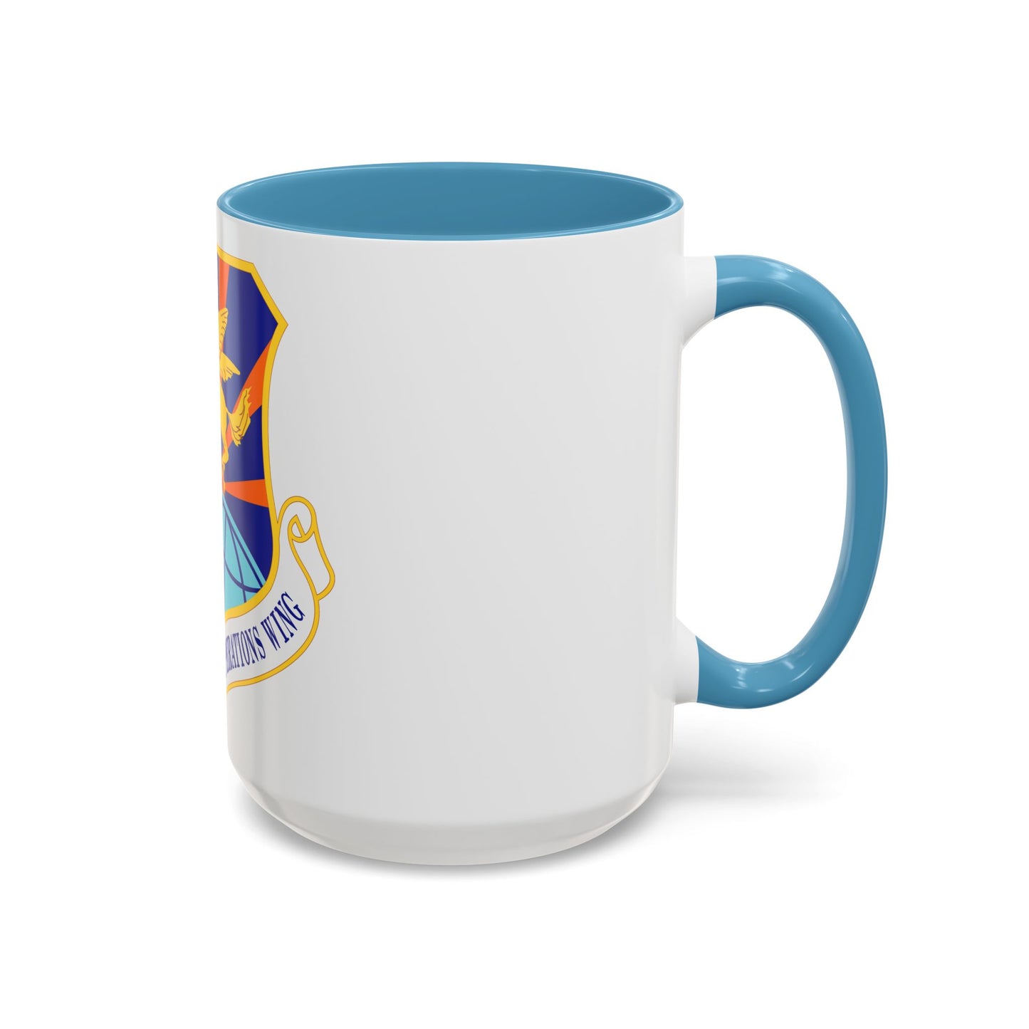 515 Air Mobility Operations Wing AMC (U.S. Air Force) Accent Coffee Mug