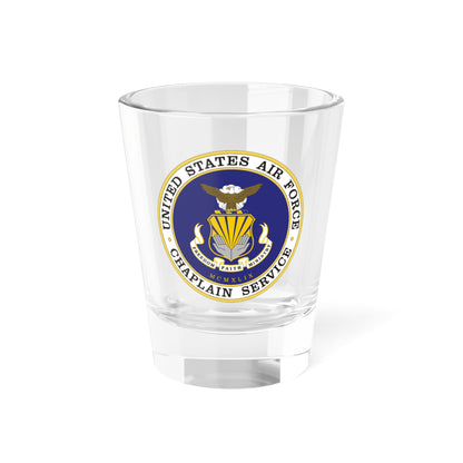 Air Force Chaplain Service (U.S. Air Force) Shot Glass 1.5oz