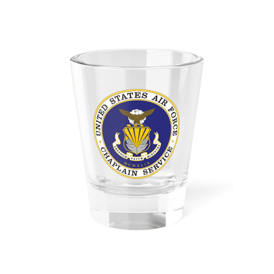 Air Force Chaplain Service (U.S. Air Force) Shot Glass 1.5oz