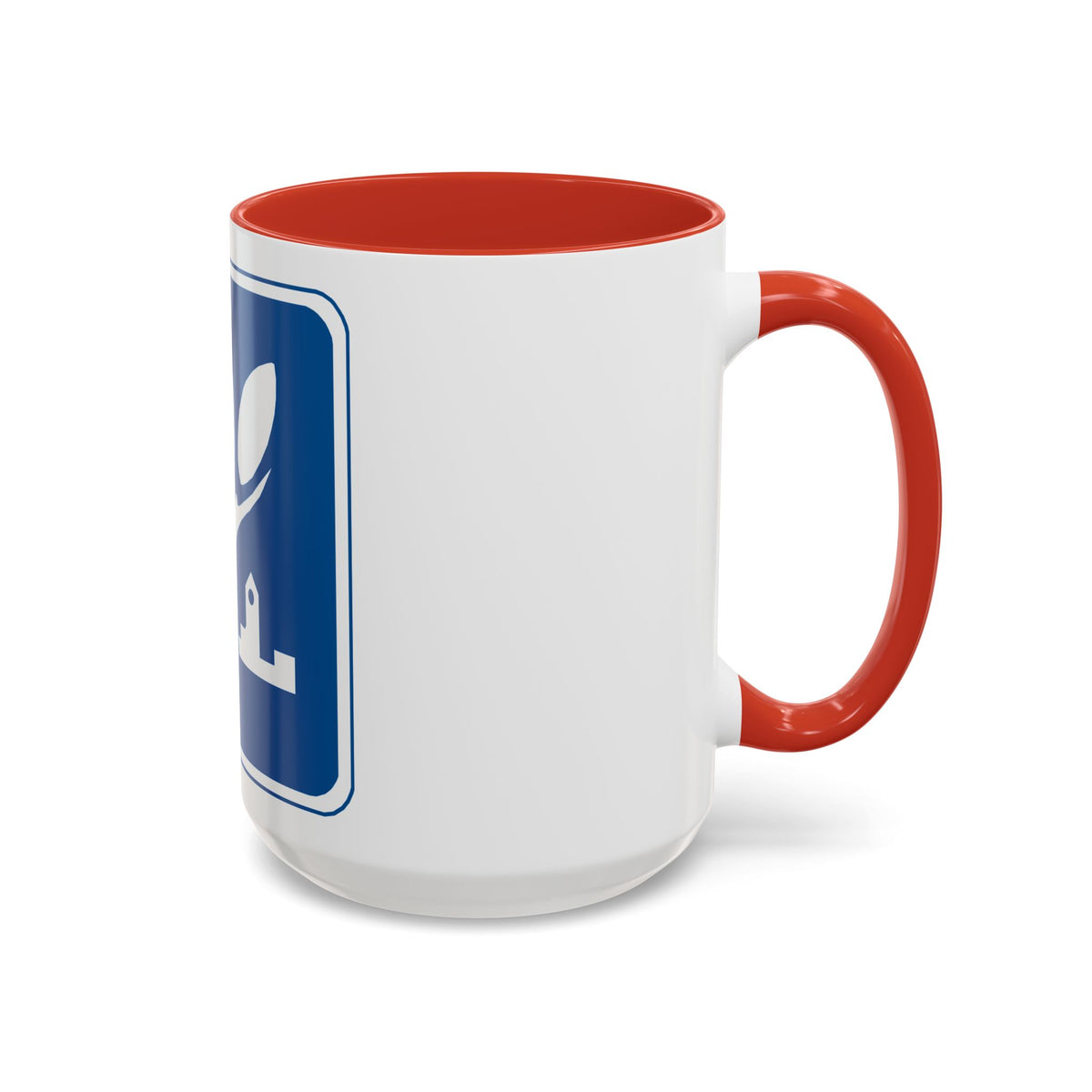 Seal of Naperville Illinois - Accent Coffee Mug