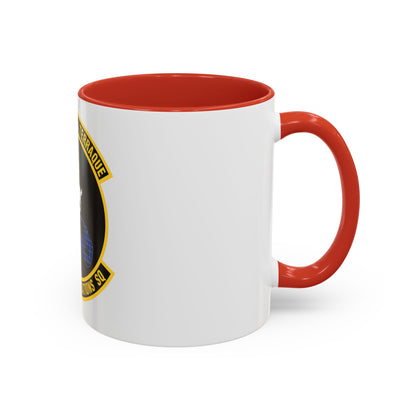 22d Space Operations Squadron (U.S. Air Force) Accent Coffee Mug