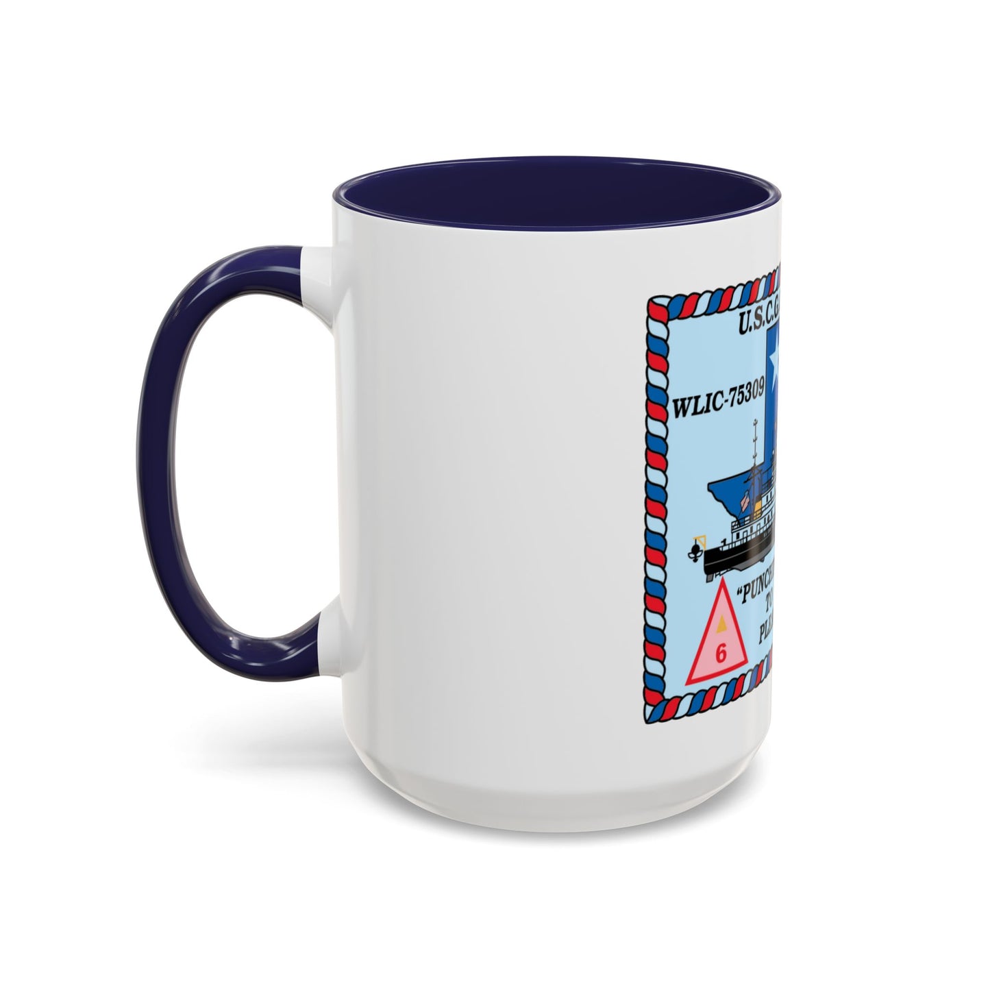 USCGC Hatchet WLIC 75309 (U.S. Coast Guard) Accent Coffee Mug