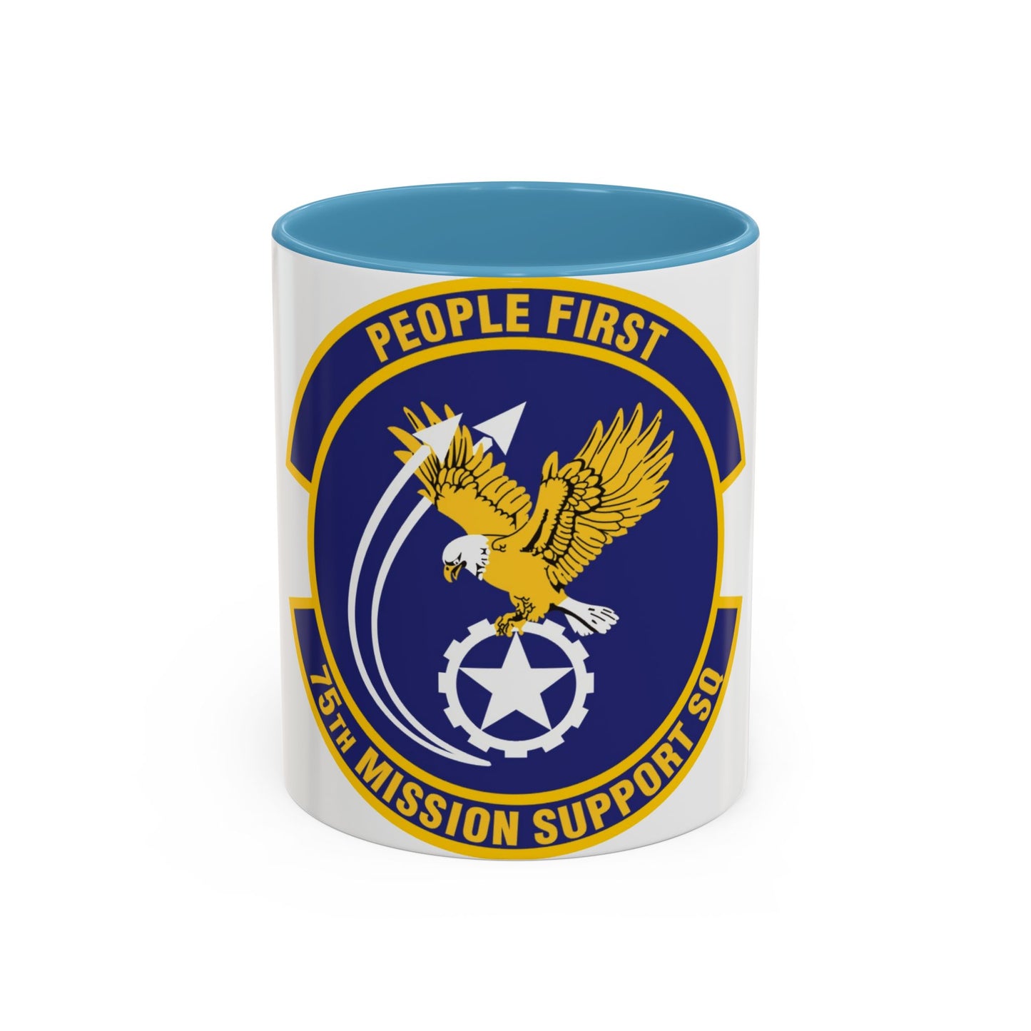 75th Mission Support Squadron (U.S. Air Force) Accent Coffee Mug