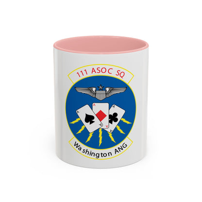 111 ASOC Sq Washington ANG (U.S. Air Force) Accent Coffee Mug