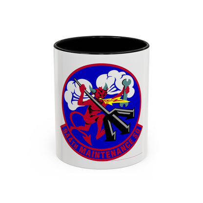 944 Maintenance Squadron AFRC (U.S. Air Force) Accent Coffee Mug