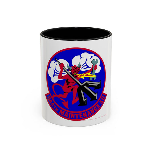 944 Maintenance Squadron AFRC (U.S. Air Force) Accent Coffee Mug