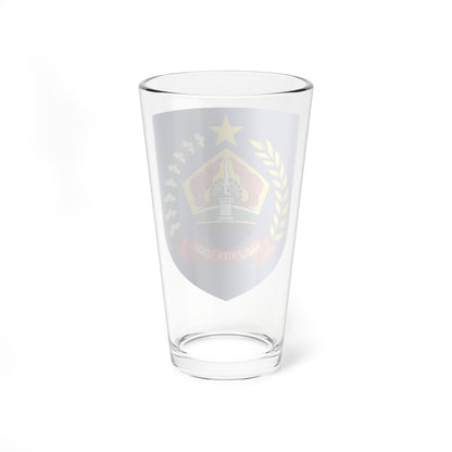 Shield of Tegal Regency (Indonesia) (Coat of Arms) Pint Glass 16oz