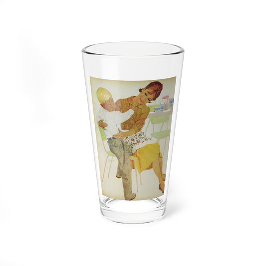 Little Boy Bluebird, Chatelaine, March 1952 - Pint Glass 16oz