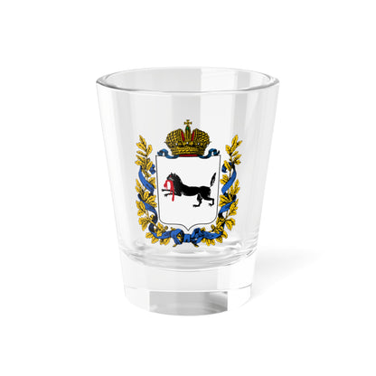 Coat of arms of Irkutsk Governorate 1878 Sukachov (Russia) (Coat of Arms) Shot Glass 1.5oz