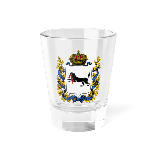 Coat of arms of Irkutsk Governorate 1878 Sukachov (Russia) (Coat of Arms) Shot Glass 1.5oz