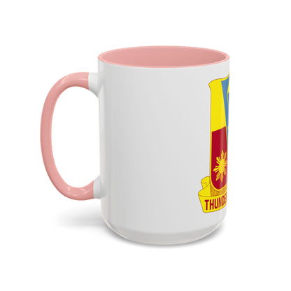 674th Airborne Field Artillery Battalion (U.S. Army) Accent Coffee Mug