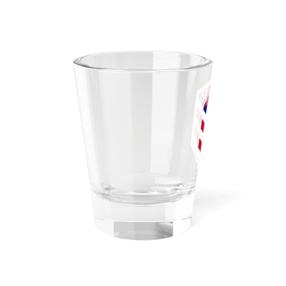 Verre à liqueur de la 5e brigade blindée (armée américaine) 1,5 oz