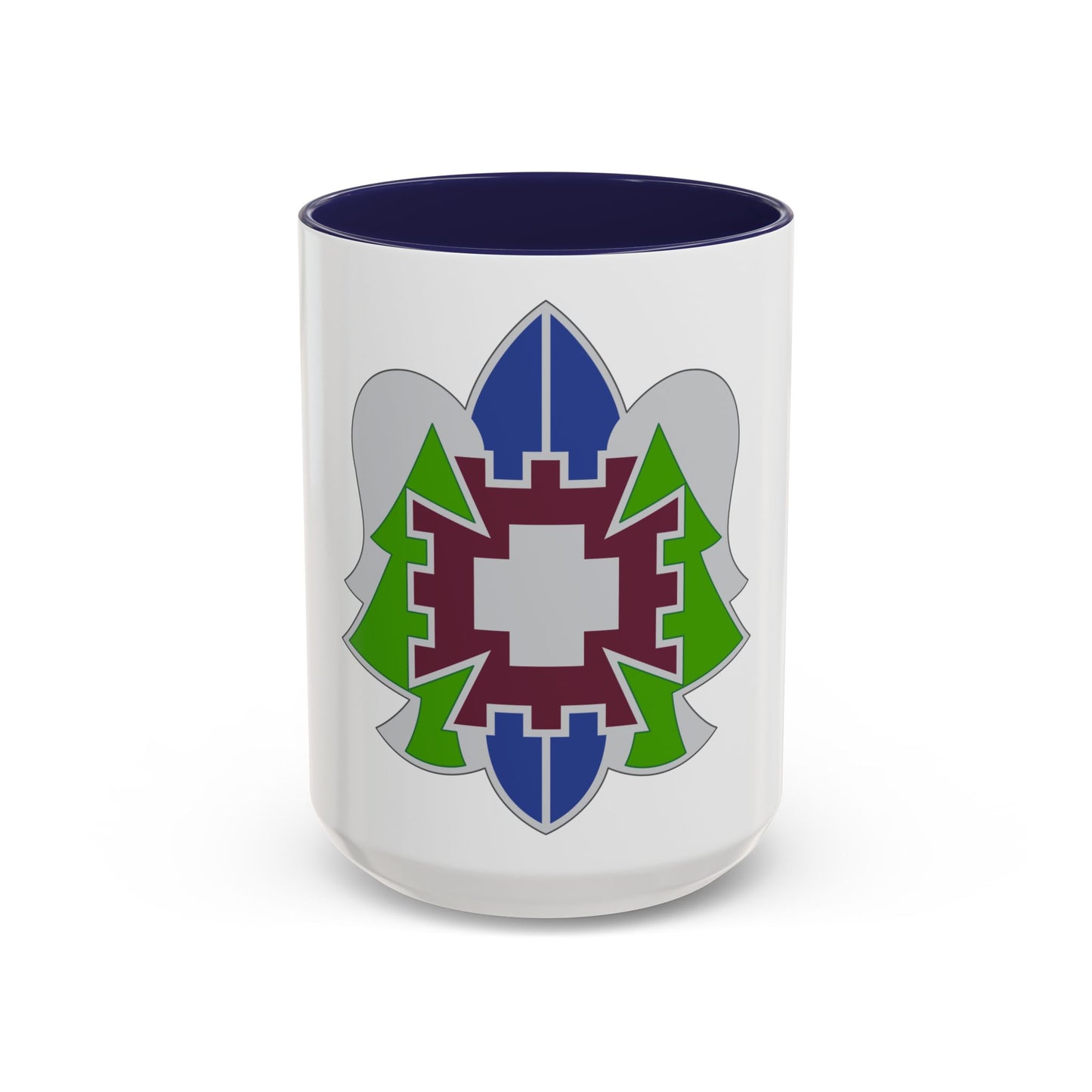332 Medical Brigade 2 (U.S. Army) Accent Coffee Mug