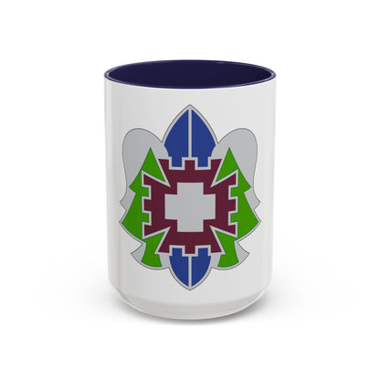 332 Medical Brigade 2 (U.S. Army) Accent Coffee Mug