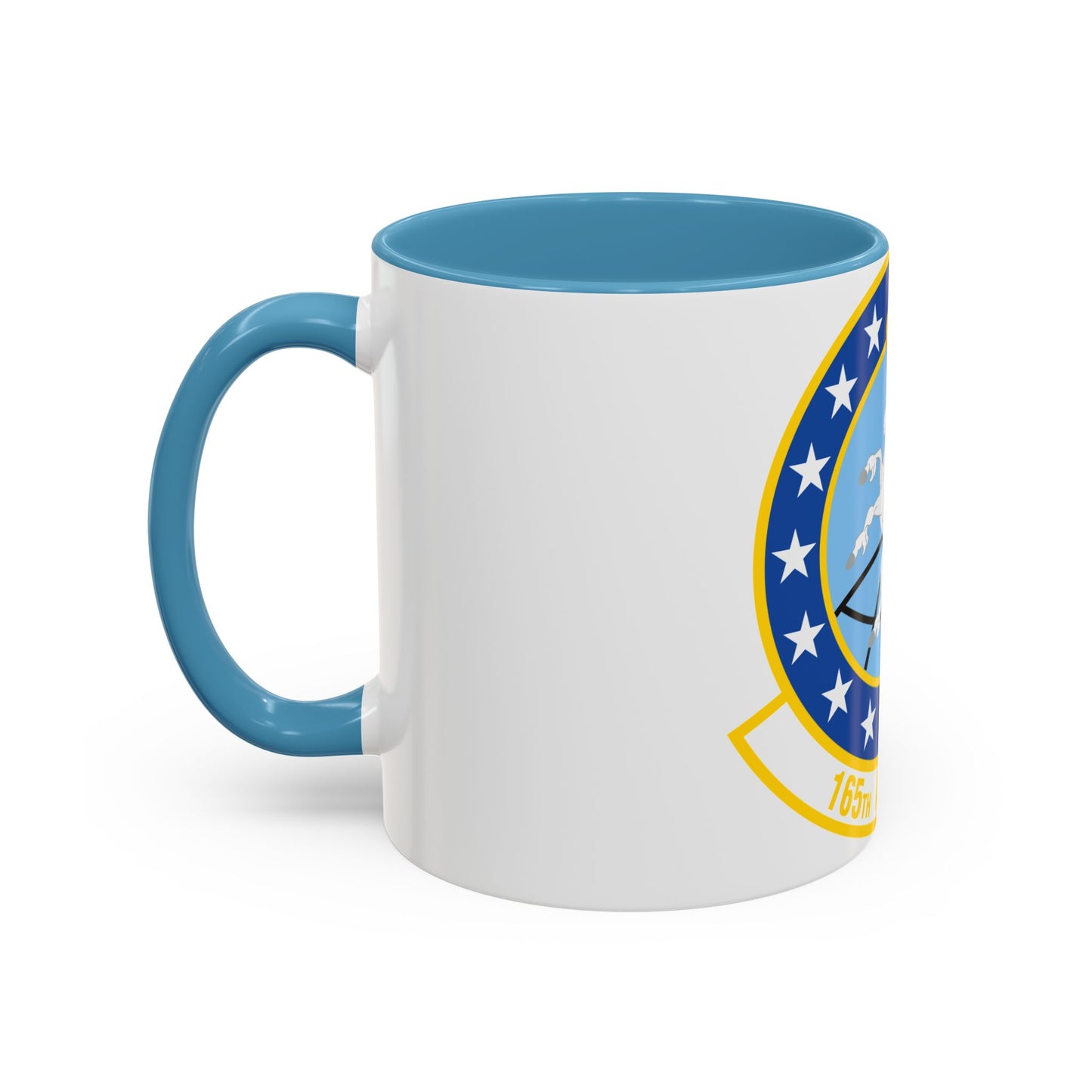 Tasse à café décorative du 165e Escadron de transport aérien (US Air Force)