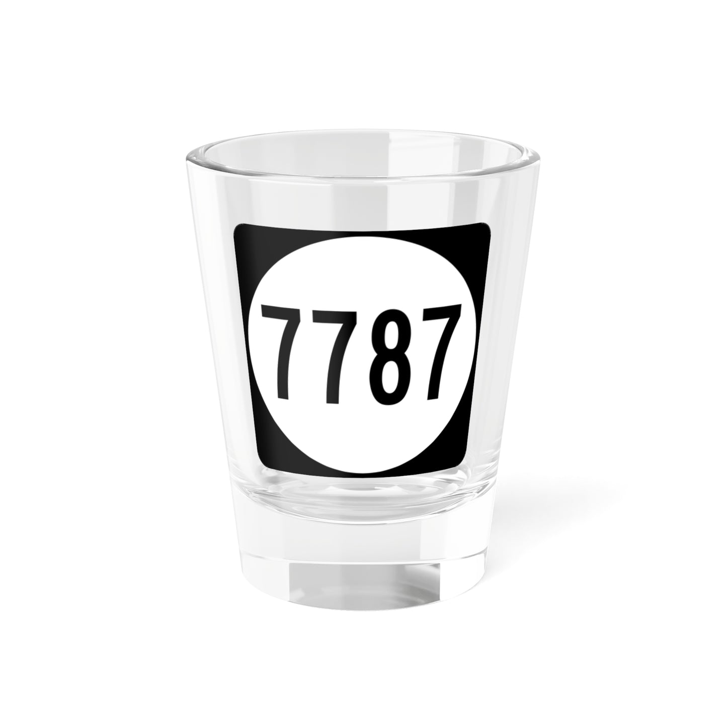 PR tertiary 7787 (Puerto Rico) (Road Sign) Shot Glass 1.5oz