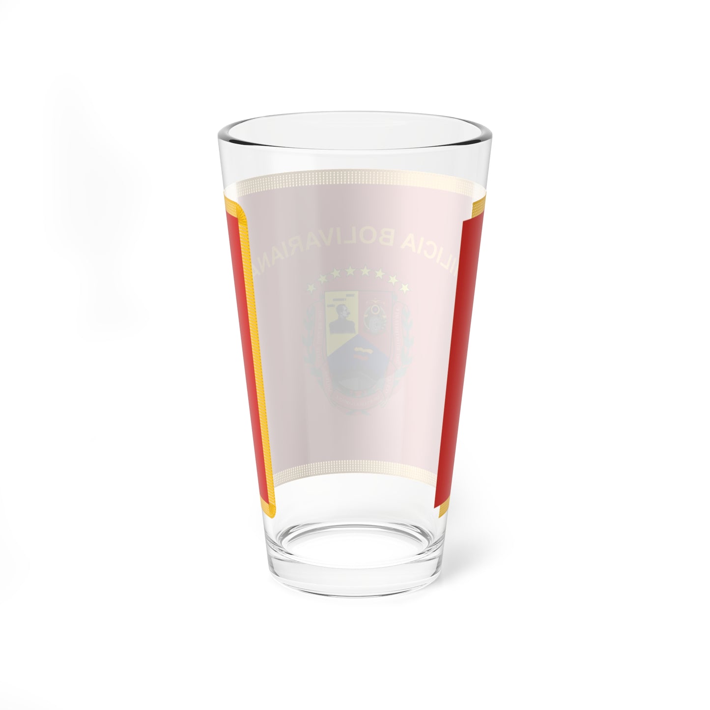 Flag of the Bolivarian Militia of Venezuela (Venezuela) Pint Glass 16oz