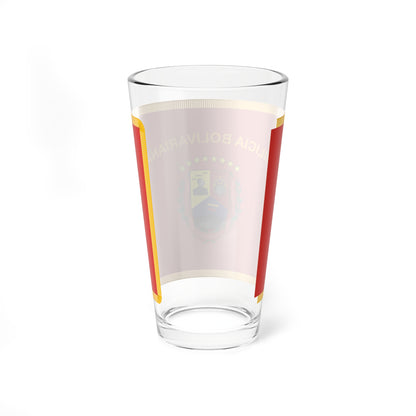 Flag of the Bolivarian Militia of Venezuela (Venezuela) Pint Glass 16oz