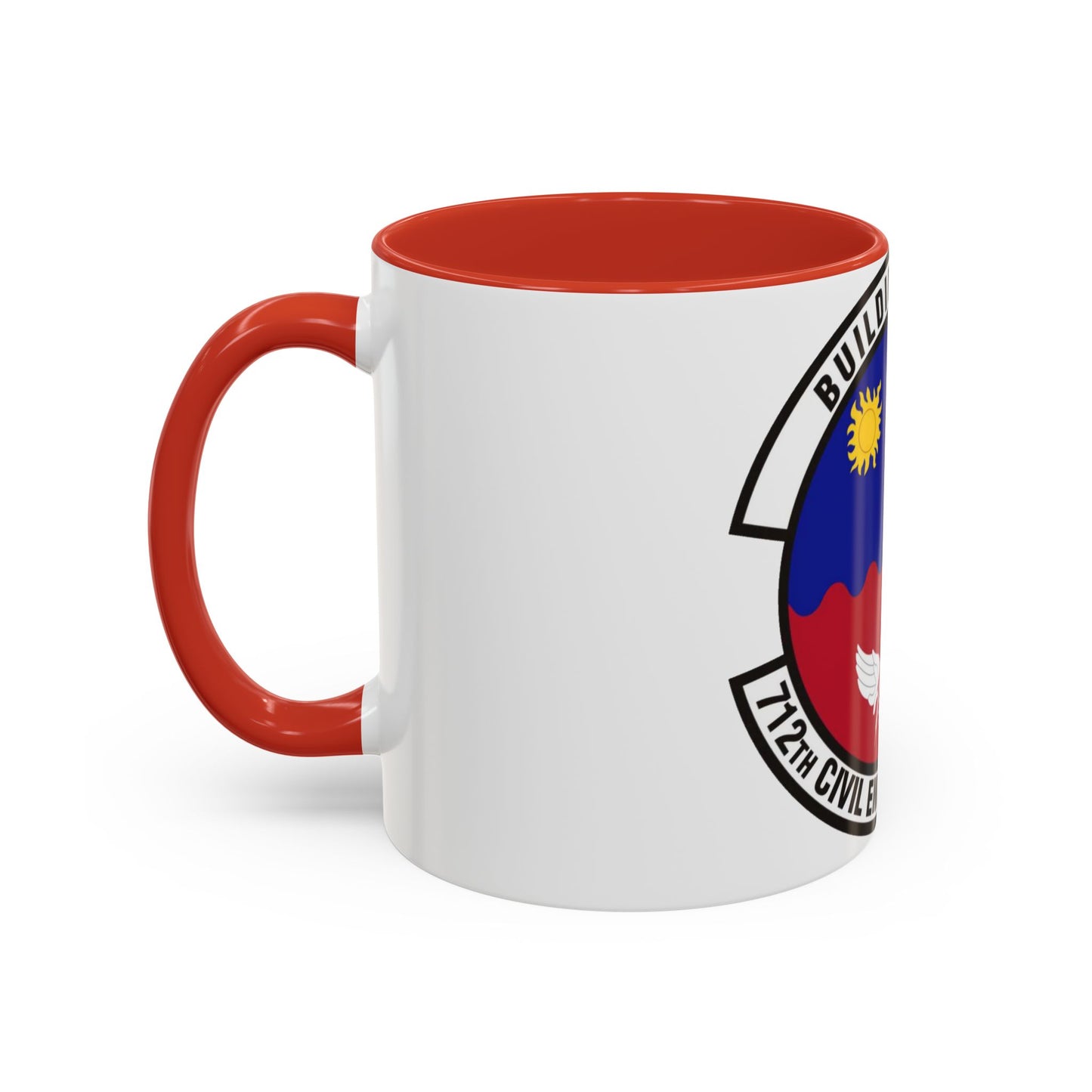 712th Civil Engineer Squadron (U.S. Air Force) Accent Coffee Mug