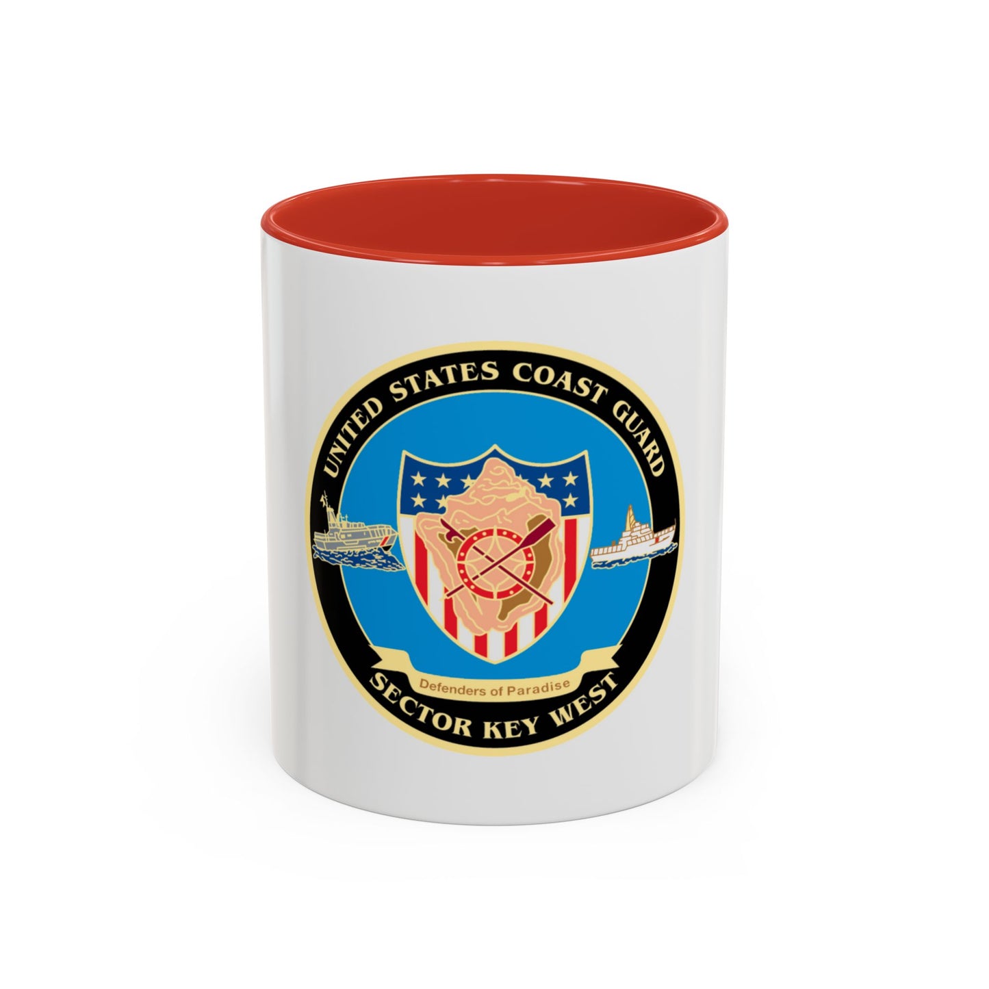 USCG Sector Key West   New 2006 (U.S. Coast Guard) Accent Coffee Mug