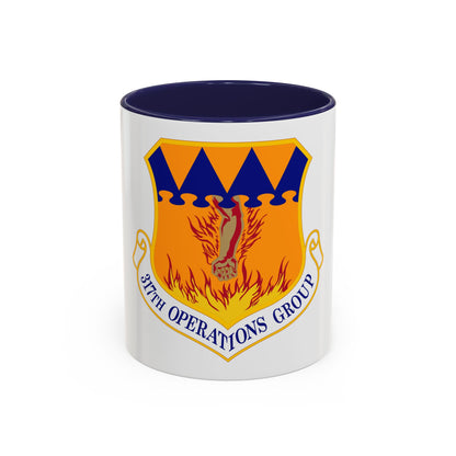 317 Operations Group AMC (U.S. Air Force) Accent Coffee Mug