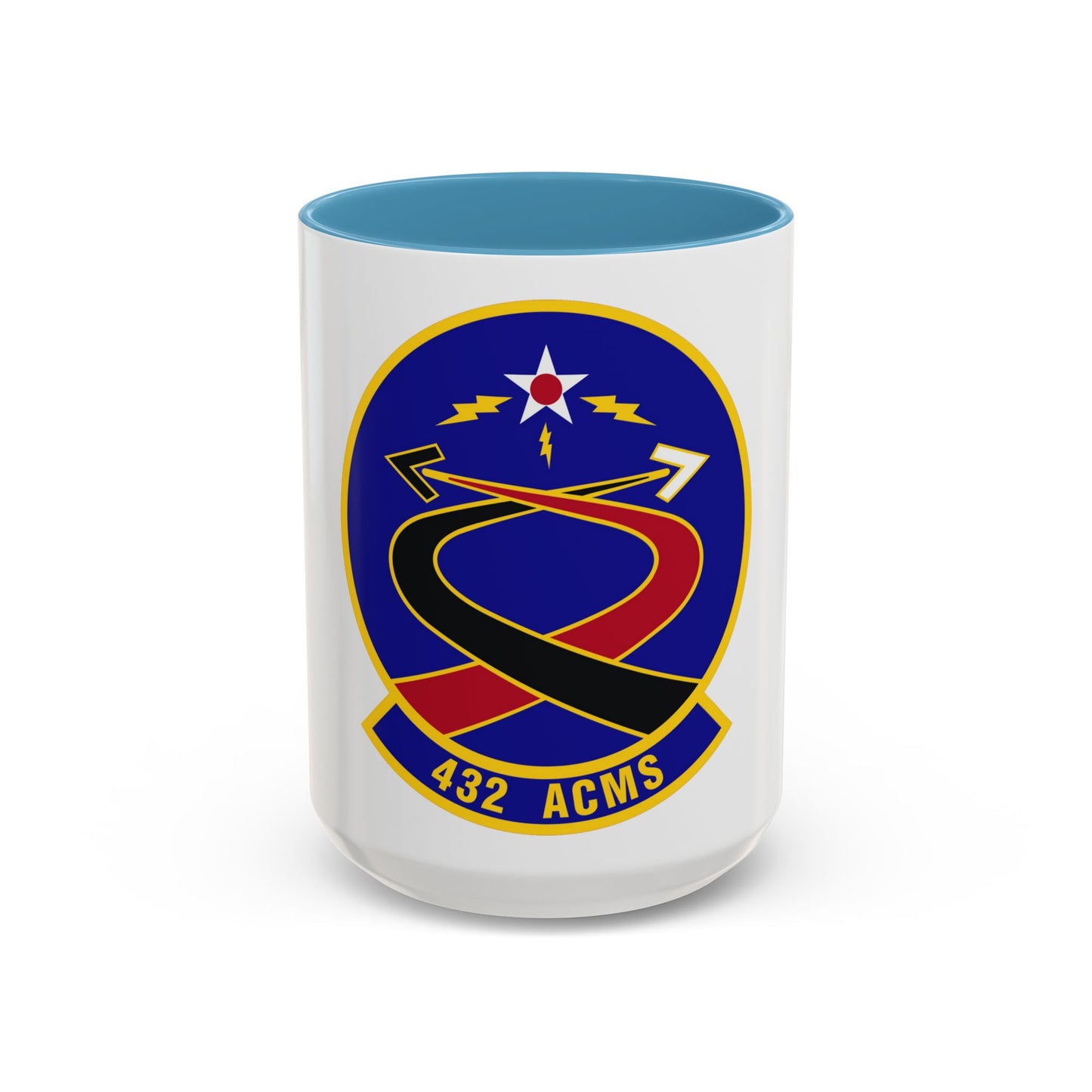 432d Aircraft Communications Maintenance Squadron (U.S. Air Force) Accent Coffee Mug