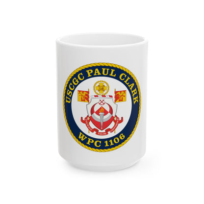 USCGC Paul Clark WPC 1106 (U.S. Coast Guard) White Coffee Mug
