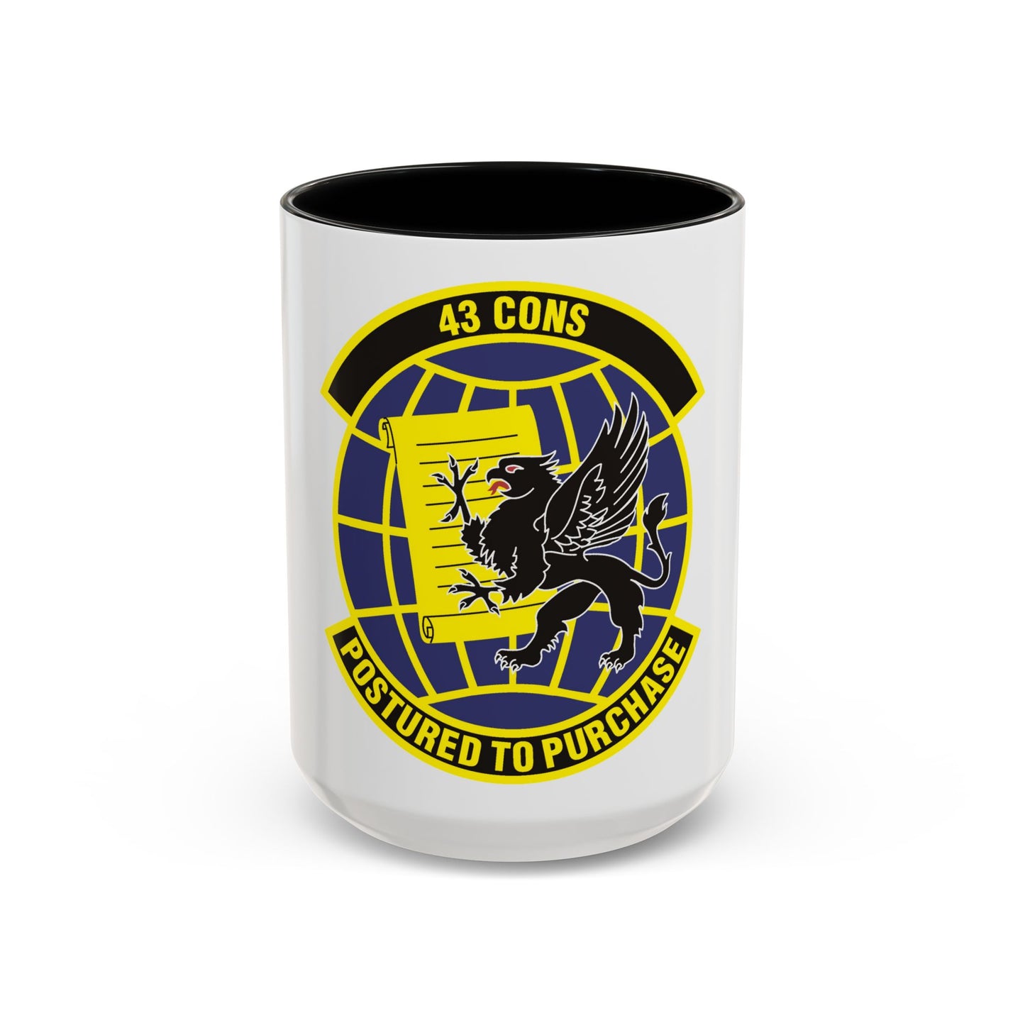 43d Contracting Squadron (U.S. Air Force) Accent Coffee Mug