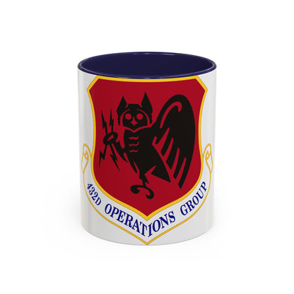 432d Operations Group (U.S. Air Force) Accent Coffee Mug