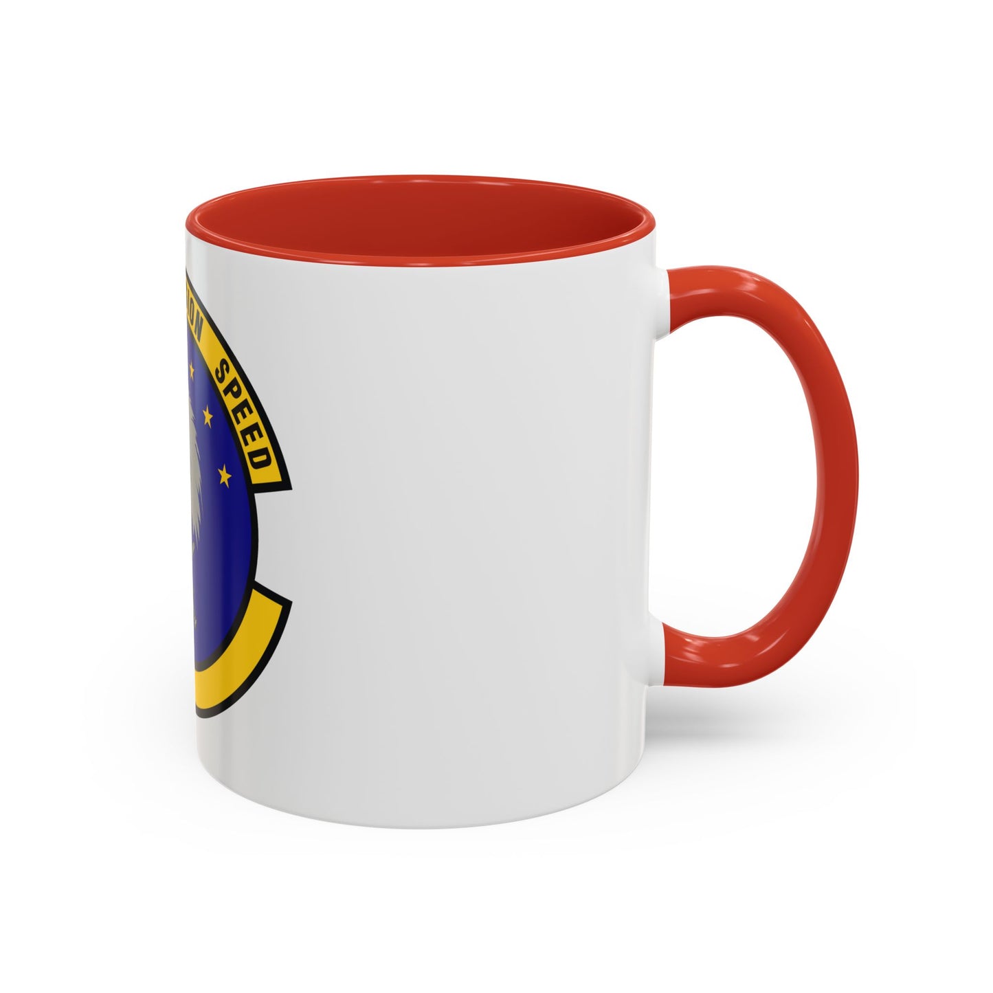 580 Software Engineering Squadron AFMC (U.S. Air Force) Accent Coffee Mug