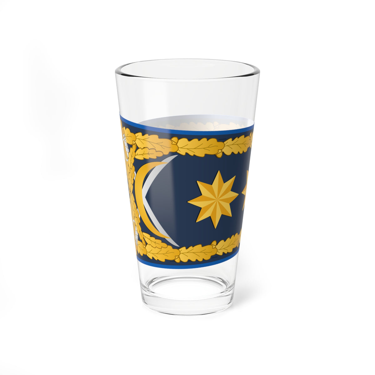 General polkovnik XKX rəisi (Azerbaijan) (Military Rank) Pint Glass 16oz