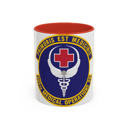 305th Medical Operations Squadron (U.S. Air Force) Accent Coffee Mug