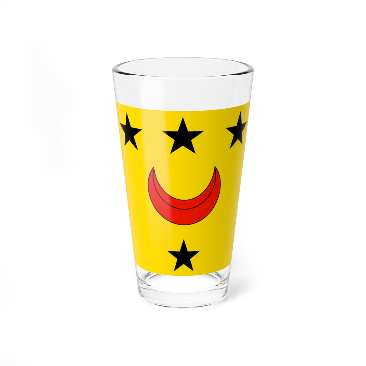 Drapeau de la famille Bourdillon (Switzerland) Pint Glass 16oz