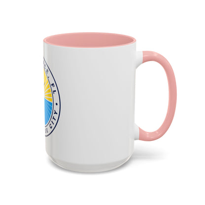 Seal of Fort Pierce Florida - Accent Coffee Mug
