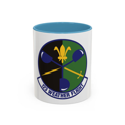 123d Weather Flight (U.S. Air Force) Accent Coffee Mug