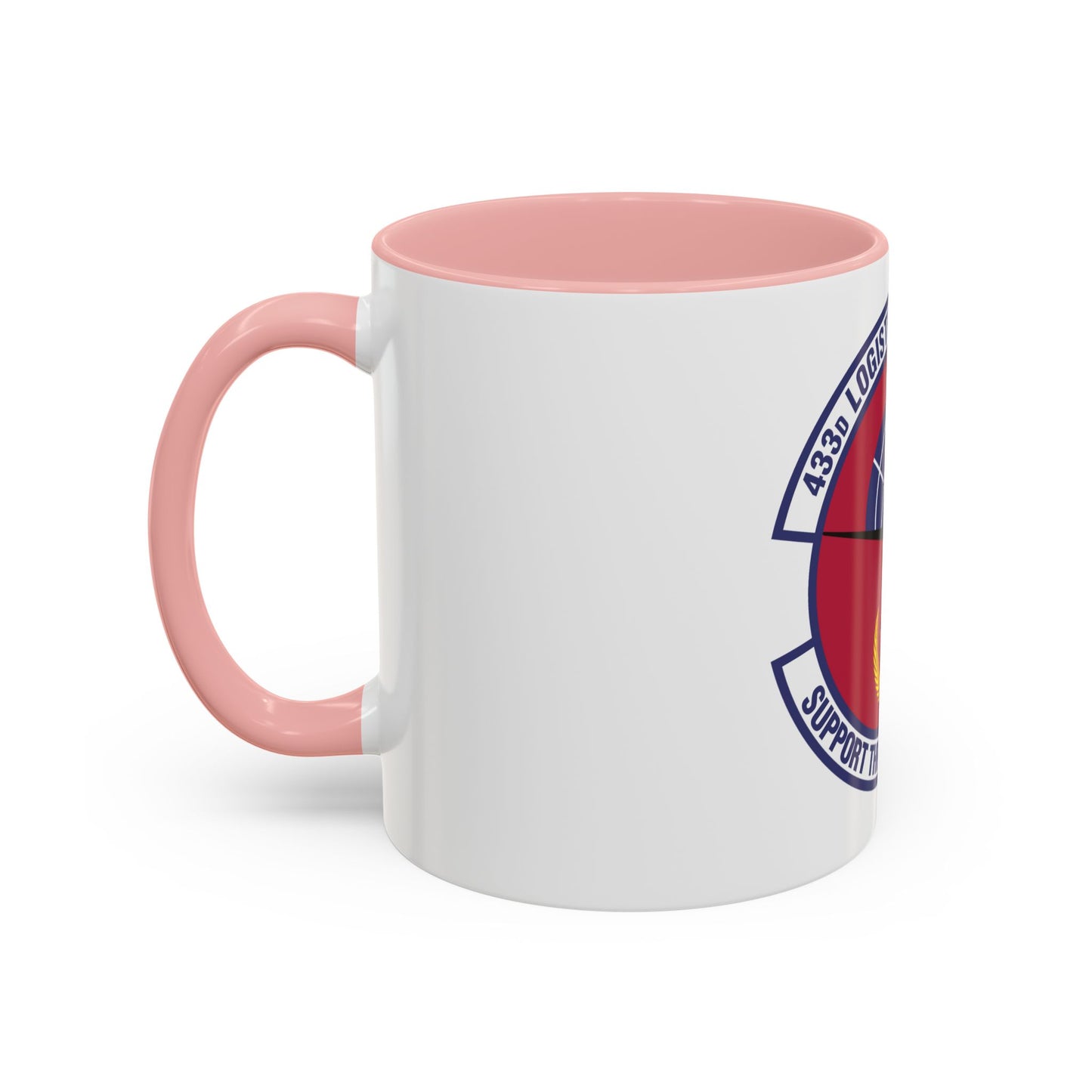 433d Logistics Support Squadron (U.S. Air Force) Accent Coffee Mug