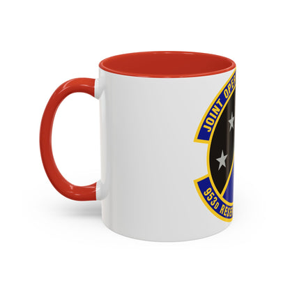 953d Reserve Support Squadron (U.S. Air Force) Accent Coffee Mug