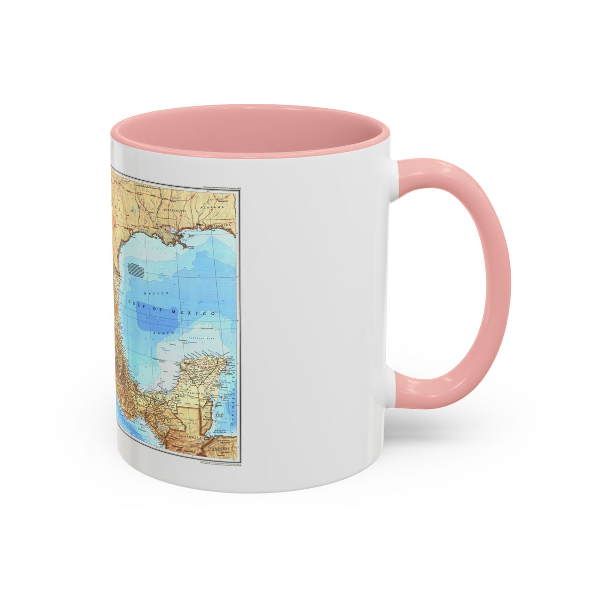 North America - Mexico (1994) (Map) Accent Coffee Mug