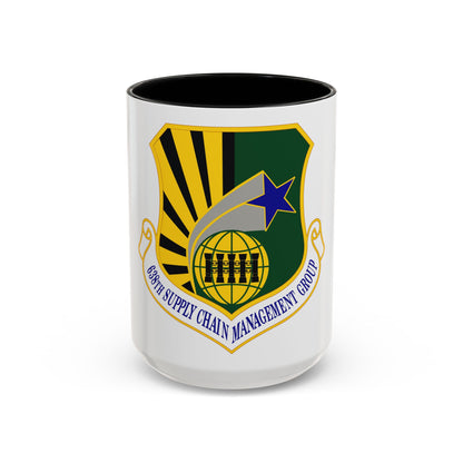 638 Supply Chain Management Group AFMC (U.S. Air Force) Accent Coffee Mug
