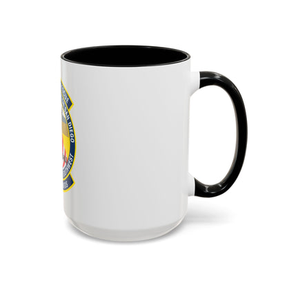 USCG Air Station San Diego Search and Resue (U.S. Coast Guard) Accent Coffee Mug