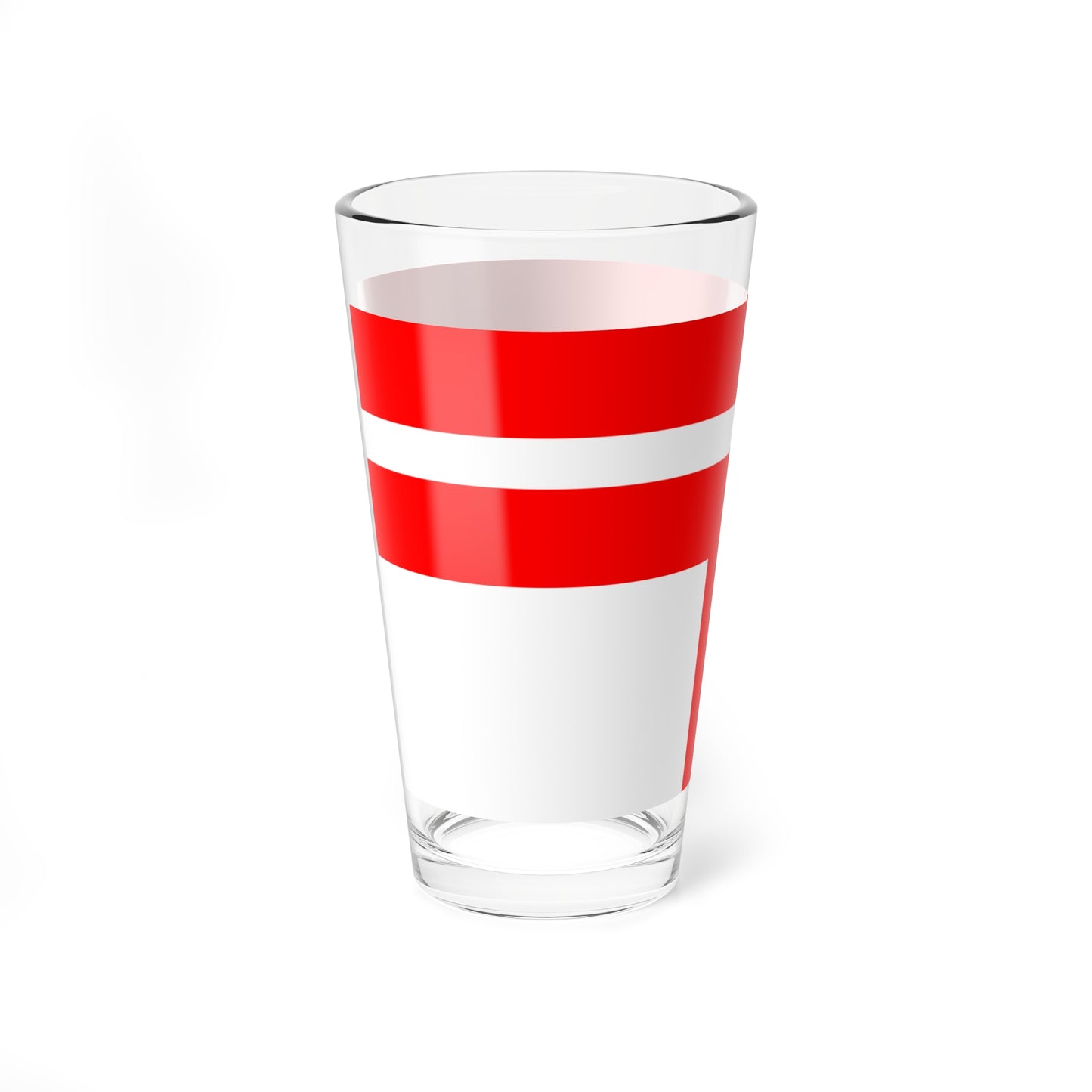 Postal Flag of Japanese Taiwan 1898-1916 (Japan) Pint Glass 16oz