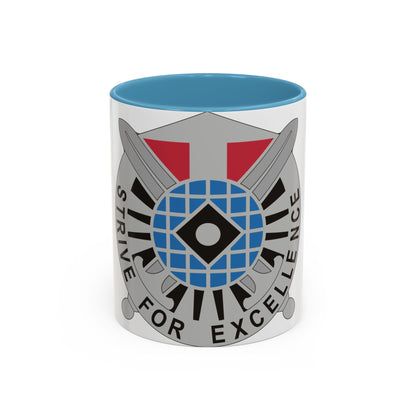 527 Military Intelligence Battalion (U.S. Army) Accent Coffee Mug