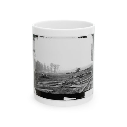 Antietam, Maryland. View Where Sumner's Corps Charged (U.S. Civil War) White Coffee Mug