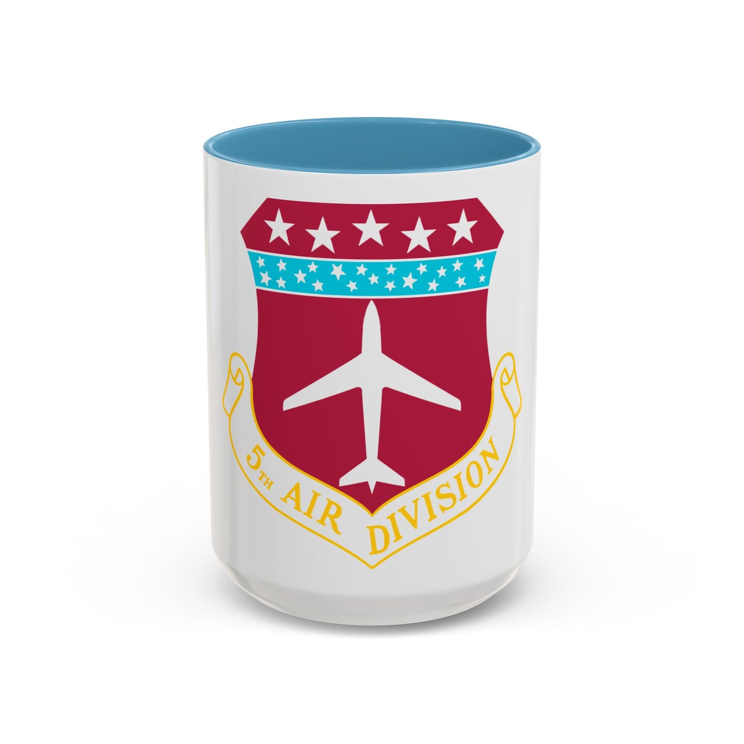 5th Air Division (U.S. Air Force) Accent Coffee Mug